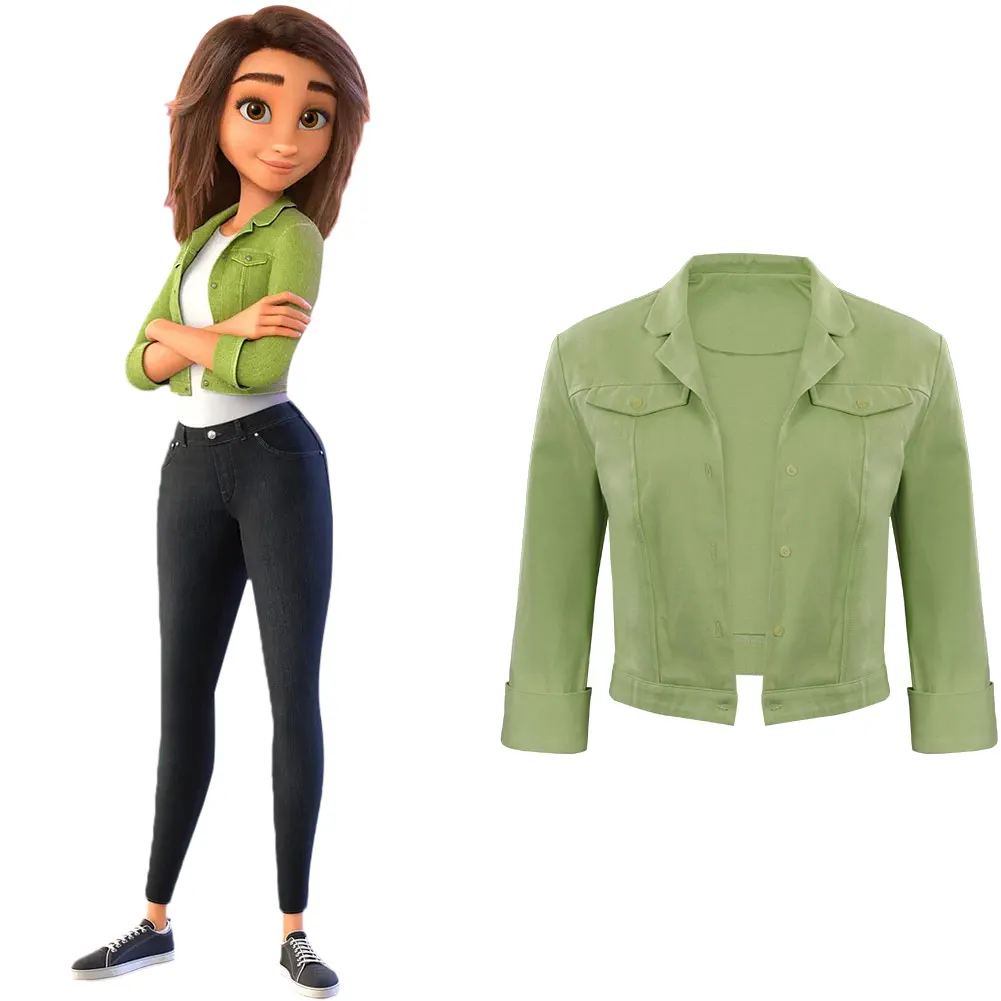 

Movie Luck Sam Greenfield Cosplay Costume Coat Outfits Halloween Carnival Suit