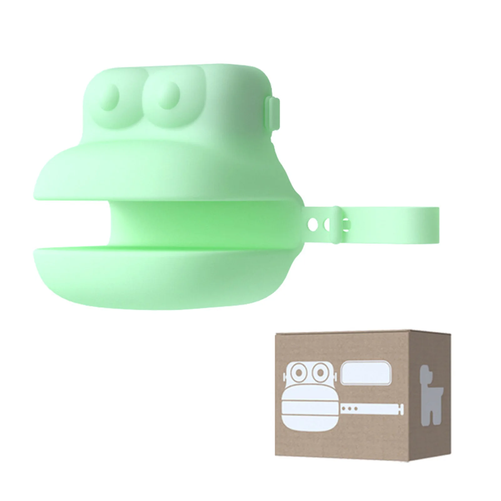 

Portable Dog Pooper Scooper Frog Shaped Cleaner Durable Cat Pooper Picker with Bag Dispenser for Outdoor