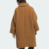 Adidas véritable nouvelle veste rétro chaude en fausse peau de mouton pour femme JX6835 3