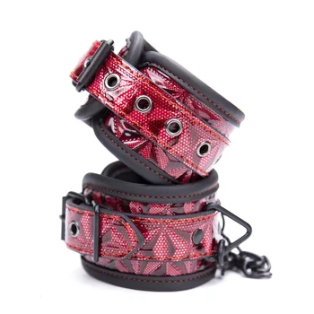 Adjustable Restraints Faux Leather Bracelet 6