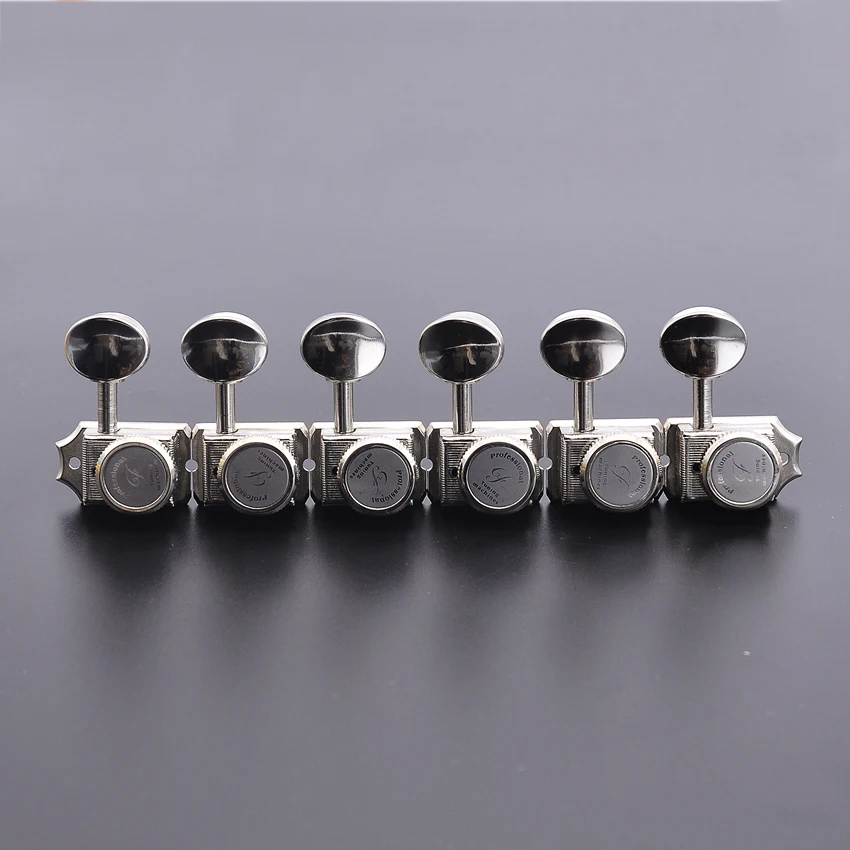 1 Set R6/L6 Kluson Vintage Locking Guitar Machine Heads Tuners For ST guitar tuner electric guitar tuners