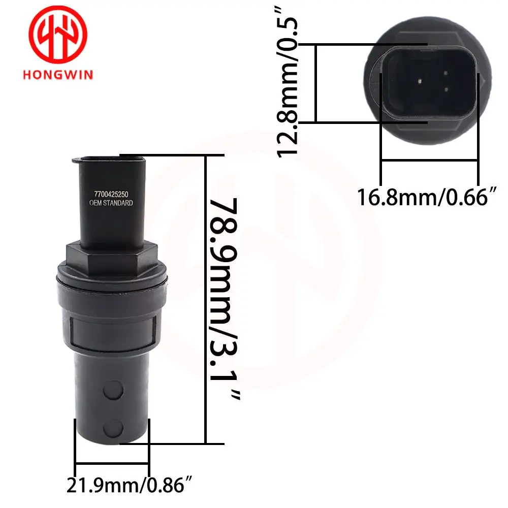 7700425250 Manual Transmission Speed Sensor For Nissan Primastar 2001-14 Renault Master Espace 1996-2000 Megane clio 1997-1999