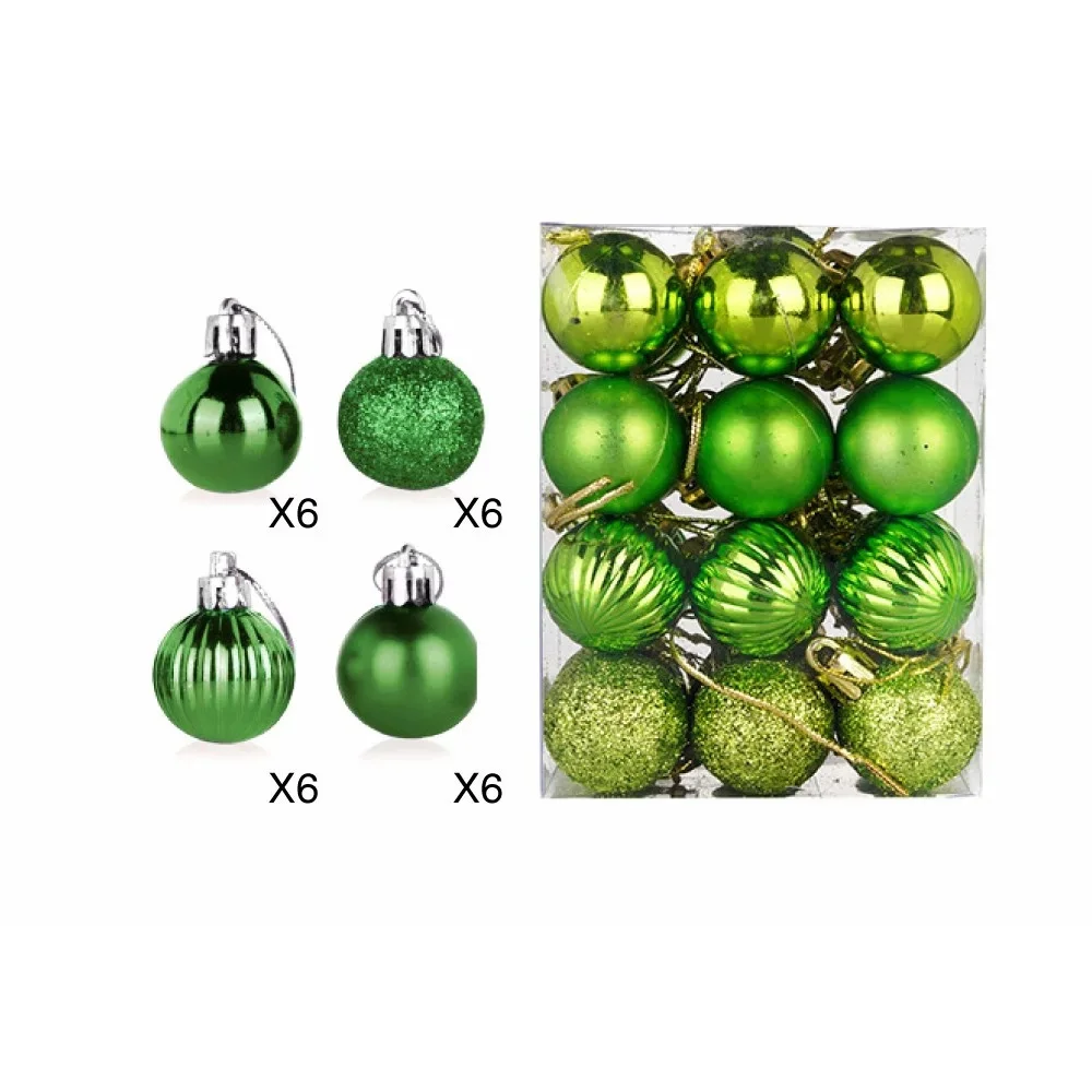 Allgala - Paquete De 6 Bolas Para Decorar El árbol De