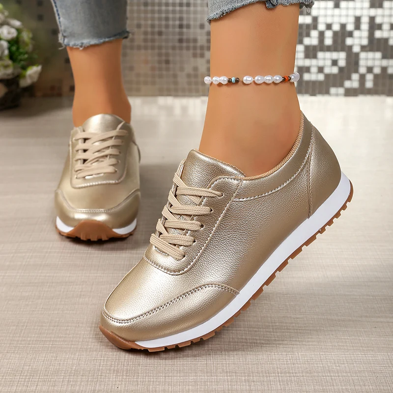 Casual Sneakers For Woman Comfort Non Slip Sport Shoes - Uniqwear