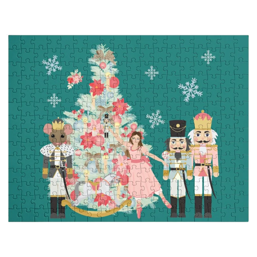 

Pink Nutcracker Ballet, Ballerina, Nutcracker gift Jigsaw Puzzle Baby Wooden Puzzle Wooden Name Puzzle Custom Personalized