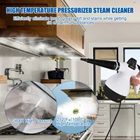 Portable Handheld Steam Cleaner 1000W 3 Bar High Temperature Pressurized Steam Cleaner with Safety Lock and 15 Accessories Kit 2