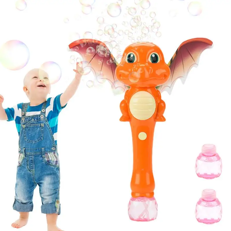 

Dinosaur Bubble Wand Dinosaur Theme Bubble Wand Bubble Blowing Toys Party Favors With Wings Outdoor Toys Summer Entertainment
