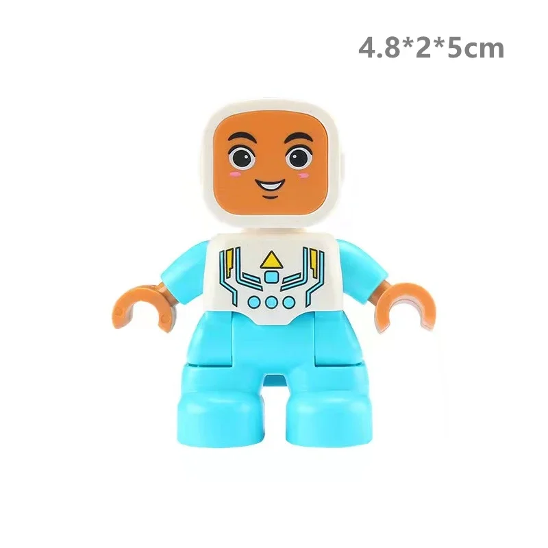 Deluxe City Action Figures Family Playset - Building Block Toys