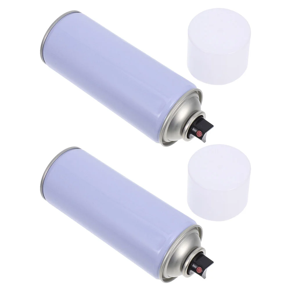 2pcs Empty Tinplate Spray Container 450ml Fine Mist Sprayers Aerosol Packaging Container Metal Spray Bottles Travel