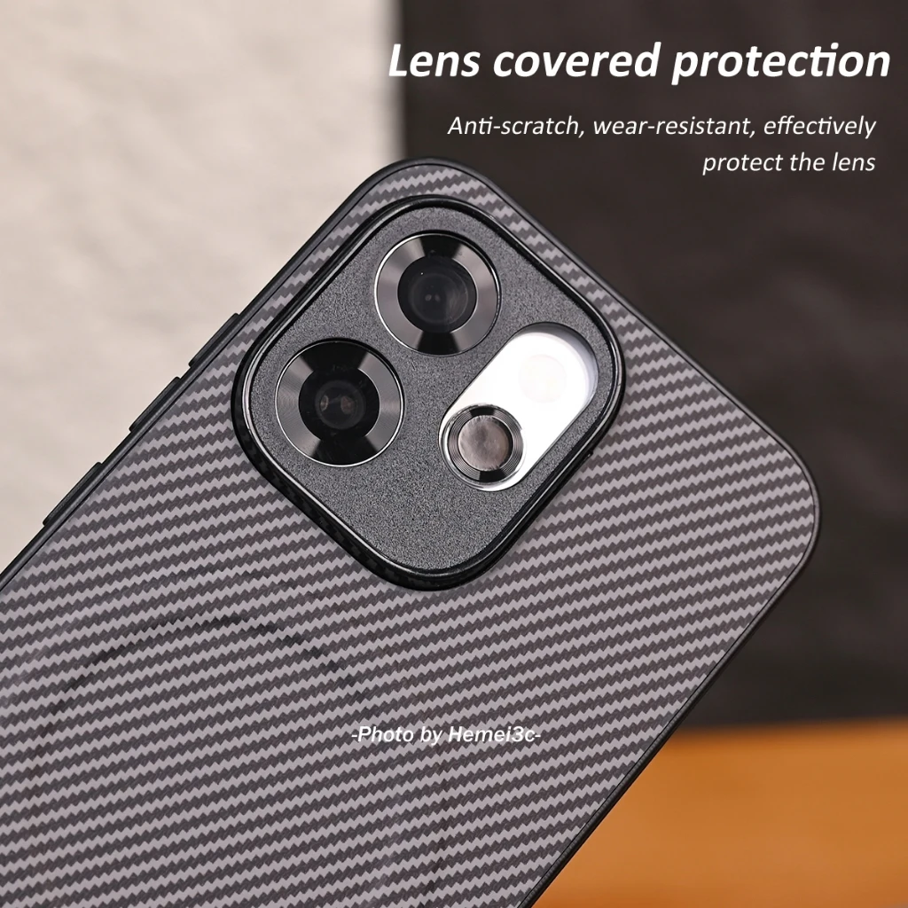 Luxury Kevlar Striped Magnetic Shockproof Phone Case