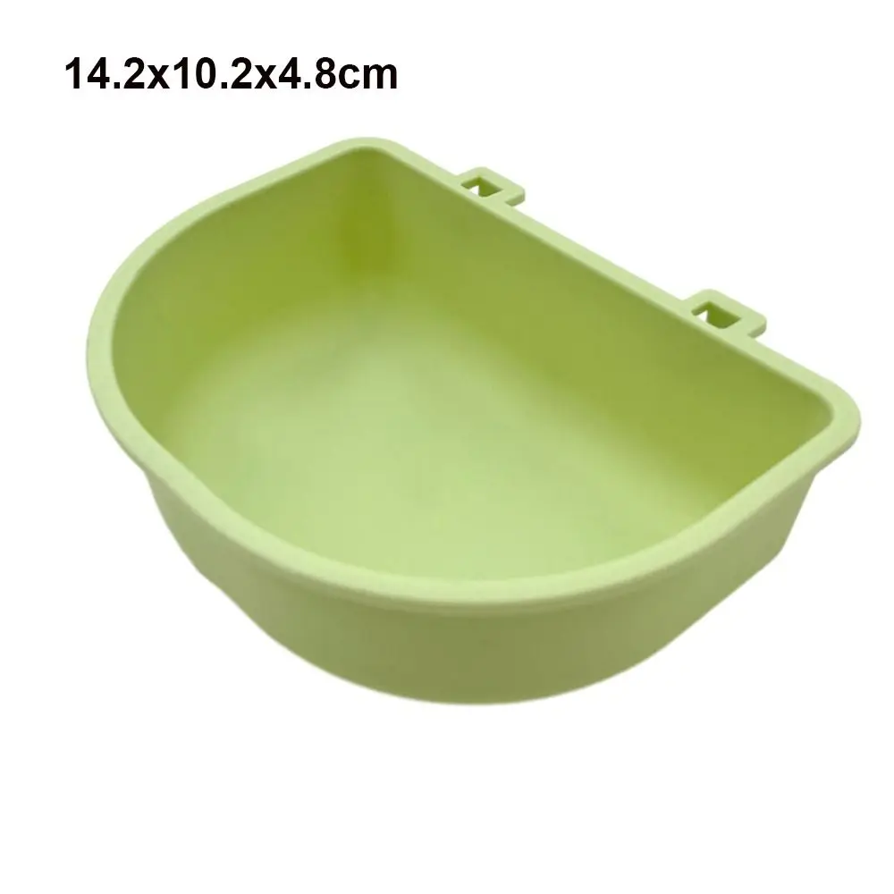 Portable Plastic Dog Hanging Bowl Durable Cheap Pet Feeding Bowl Cat Dog Food Plastic Dog Cage