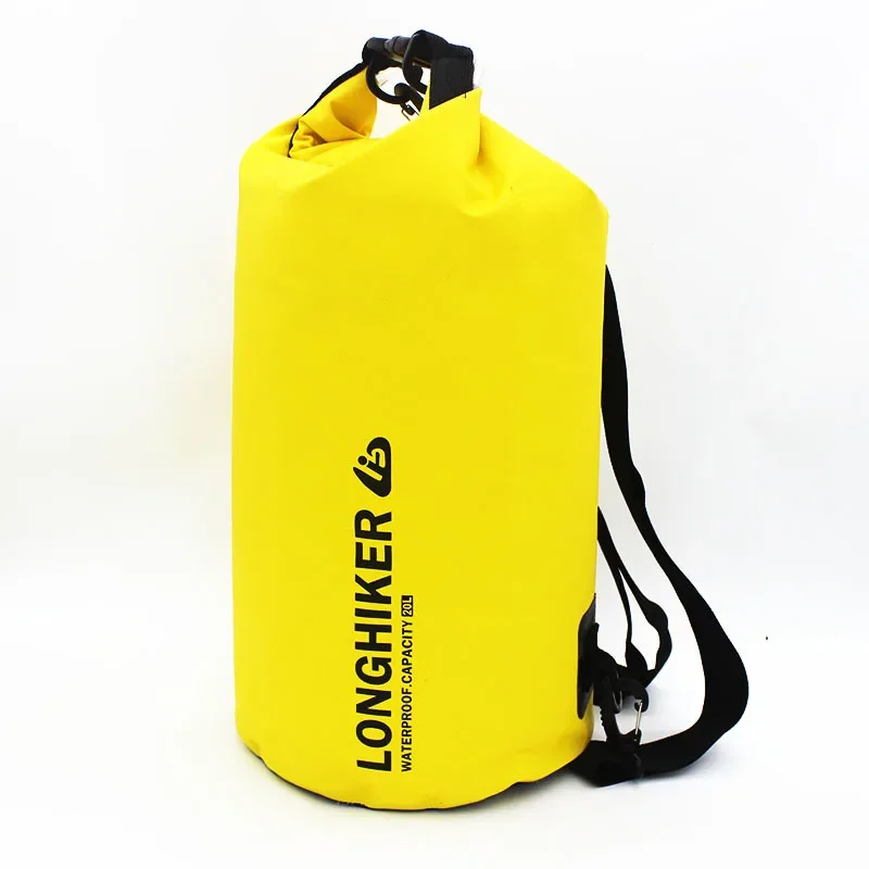 Dual-Habitat Swimming Bag Sport Waterproof Backpack Separate Wet And Dry for Beach Coast Stream Tracing Outdoor Storage