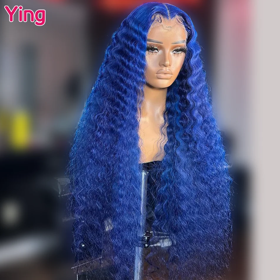 ?JANAY 24” BLUE CURLY LACE FRONT WIG? *NWT*
? B9707219-40A9-4C7C-8CE1-  main image 4