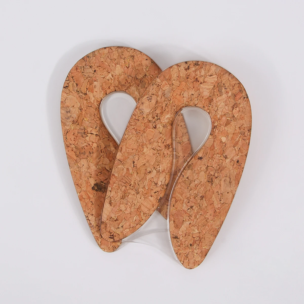 1 pairs Silicon Gel U-Shaped Spur Cup Heel-Plantar Fasciitis Cushion Remission Correction U-Shaped Heel Pad