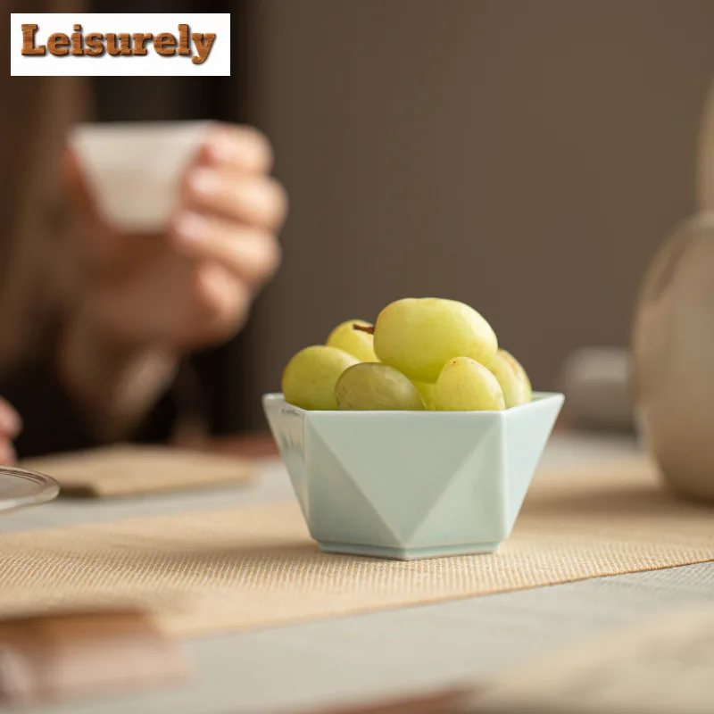 Elegant Wanfu Fruit Dishes Handmade Pastry Plate Decoration And Table Accessories Sharing Plate Cha Supplies Gift Accessories