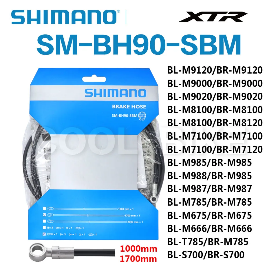 shimano SM BH90 SBM SB BH59 JK SS mountain bicycle disc brake Hydraulic brake Hose XTR XT SLX ALFINE BH90 Brake tubing