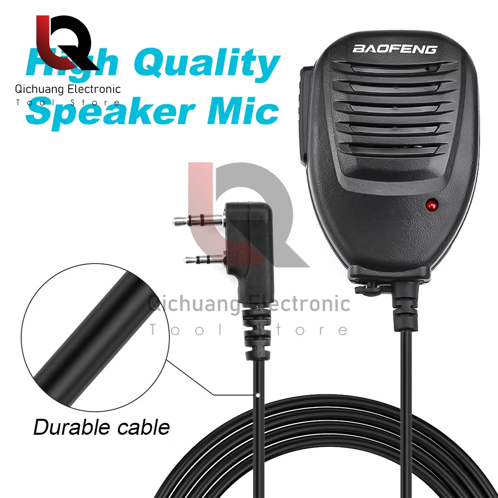Original Communication Radio Walkie-talkie Handheld Microphone 50km Communication Accessories For Patrol Duty Business Activitie