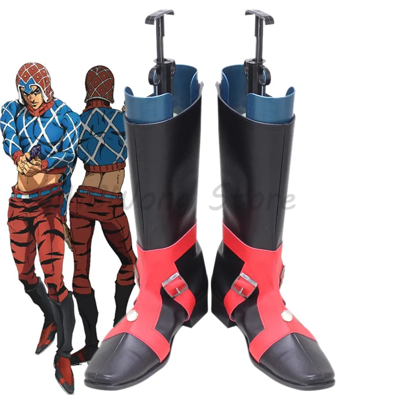 JoJo's Bizarre Adventure GUIDO MISTA Cosplay Shoes