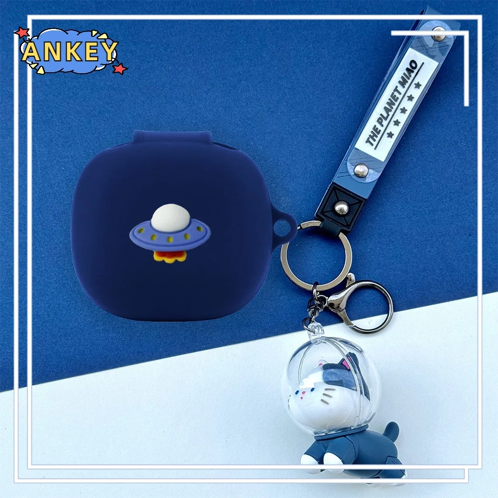 Per Anker Soundcore R50I P20I P25I Life P3 Custodia In Silicone Per Auricolari Blue Star Moon Auricolari Cuffie Protettive Morbide