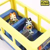 The Bluey Family And Friends Cute Bluey Dolls Movable Table Ornaments Children'S Toys School Bus Ornaments Birthday Present 6