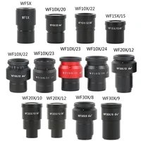 2PCS WF5X WF10X WF15X WF20X WF30X Wide Field Eyepiece For Binocular Trinocular Stereo Microscope 30MM Installation Interface 1