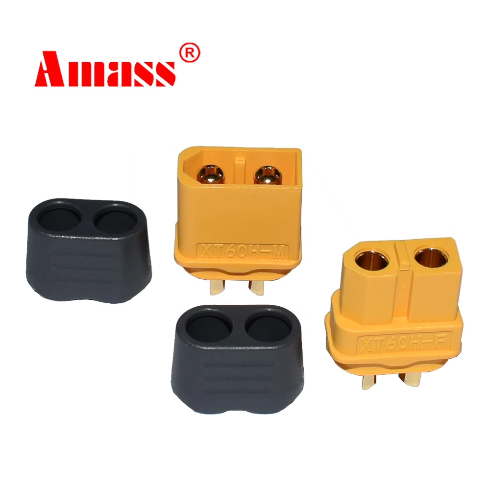 Sd9e837d97d534d2699c9f2fd03fbb8f6W 10 PCS Amass XT60 Female&Male Connector Plugs XT60 Connectors XT60H For RC Lipo Battery Rc Drone Airplane Accessories Wholesale