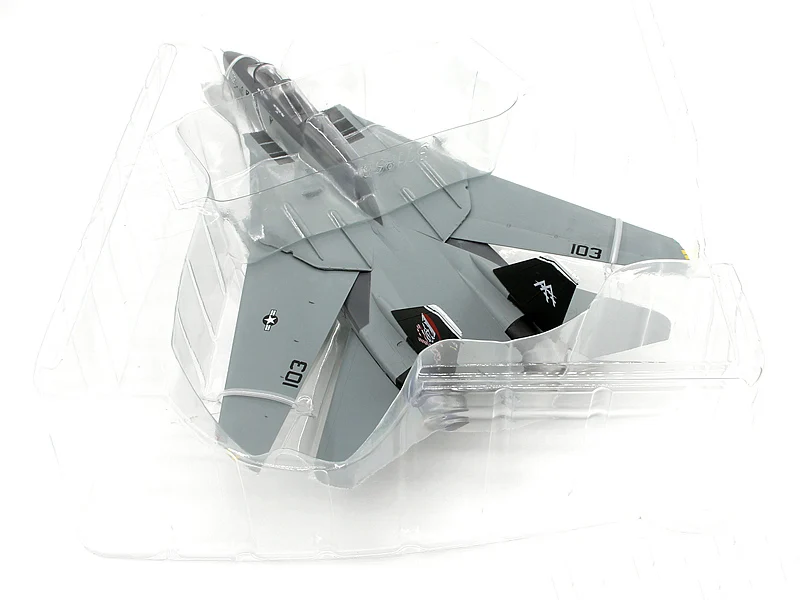 1/72 US F-14D F14 fighter model VF103 squadron 37193  Finished product collection model