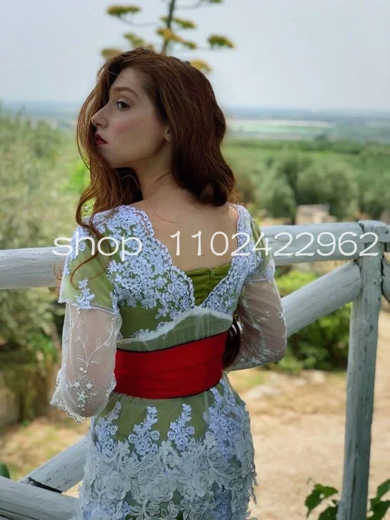 Rose Dewitt Titanic Bukater Tea Prom Dress Long Sleeve Edwardian