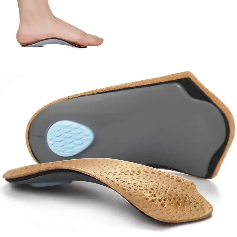 Demi-semelle intérieure orthopédique, chaussures de soutien de la voûte plantaire, semelles intérieures pour pieds, fasciite plantaire, coussinets de chaussures, Inserts confortables, coussin pour hommes et femmes
