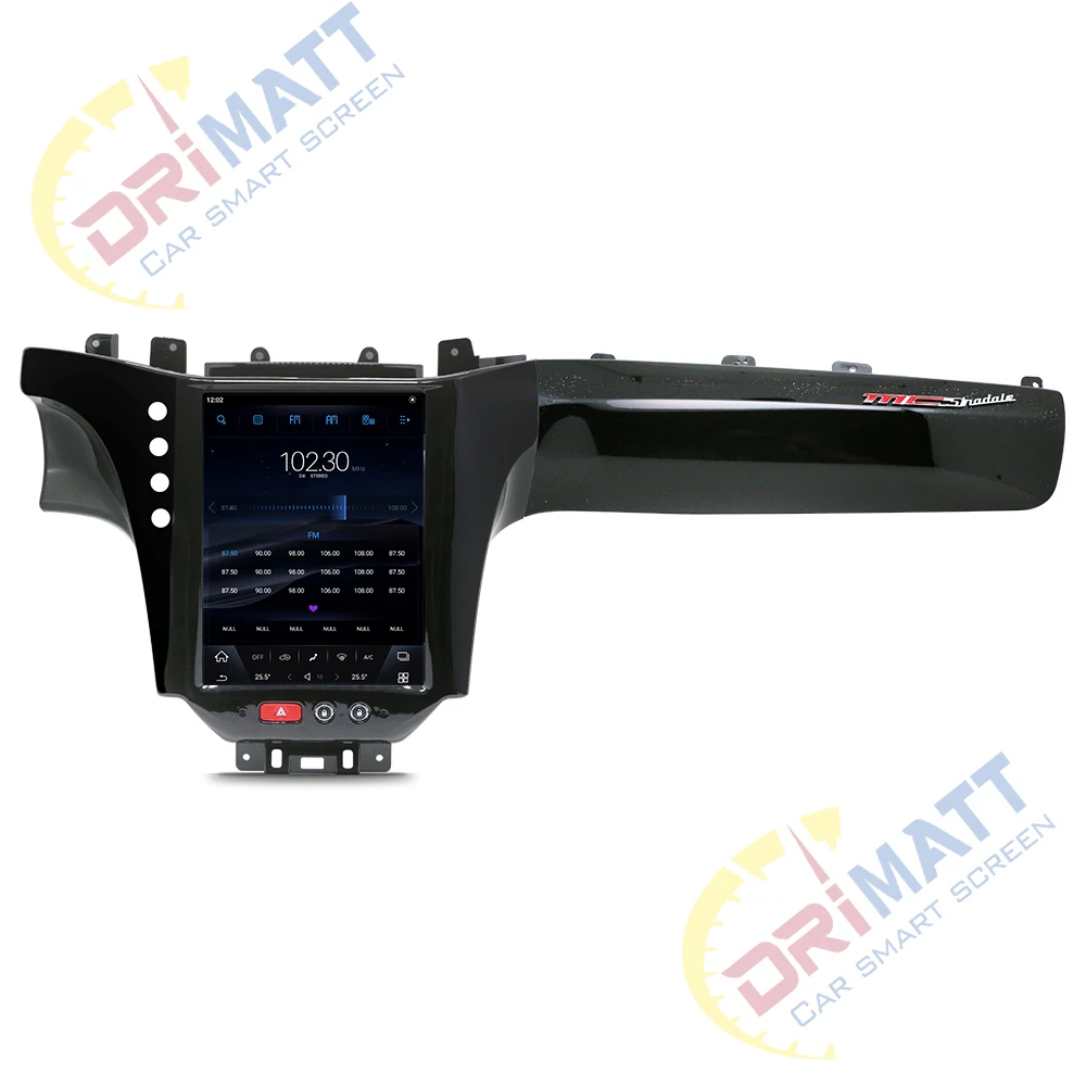 Drimatt 12.1" Car smart screen For Maserati GranTurismo GranCabrio Upgrade with carplay, Android auto, HDMI output, 4G LTE