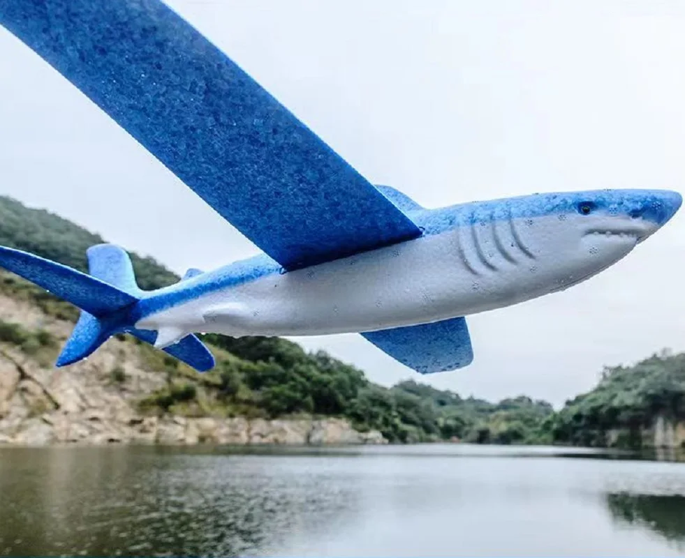 83cm Large 3D EPP Foam Glider Plane Model Playground Kids