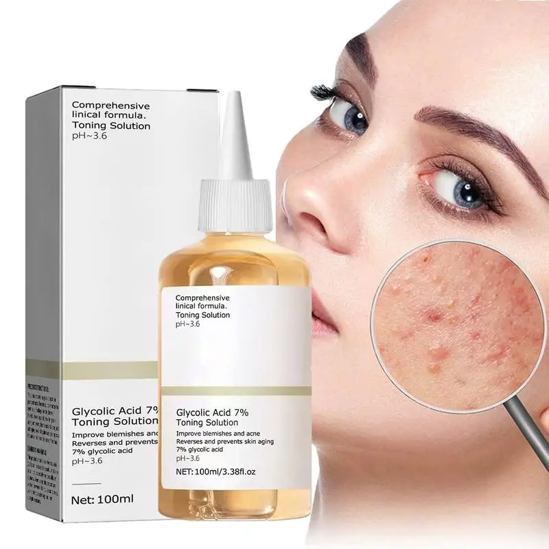 

Remove Acne Fade Acne Glycolic Acid 7% Toner Marks Improve Skin Hydrating Whitening Moisturize Toning Ordinary Original Products