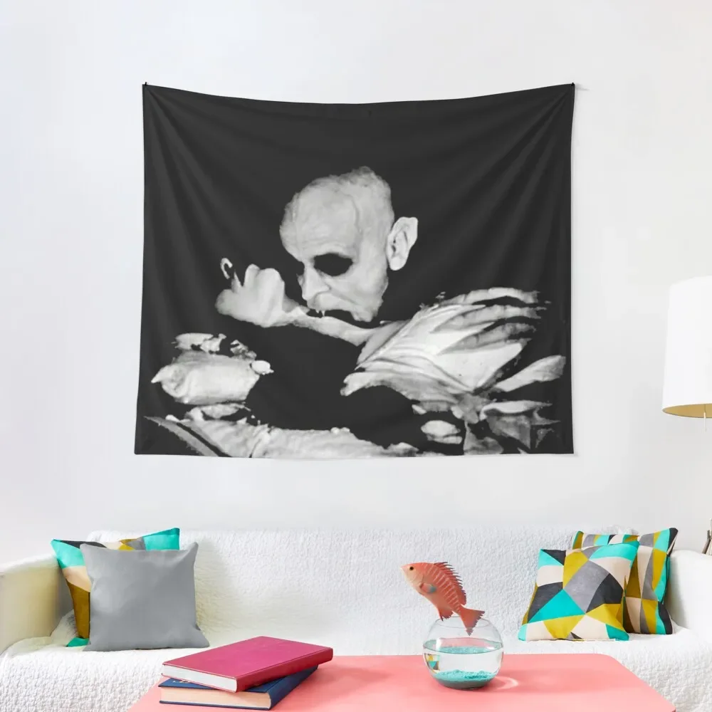 

HD Nosferatu - The bite (1921) Tapestry Room Decor For Girls Wall Deco Tapestry