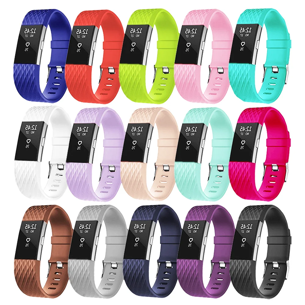 

Wrist Strap For Fitbit Charge 2 Smart Watch Accessorie Replacement Bands Compatible with Fitbit Charge 2 Small Large