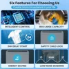 Portable Wash Machine, 17.8lbs Dryer Combo W Drain Pump, 10 Programs 8 Water Levels LED Display, 2.4 Cu.Ft Full Automatic Washer 6