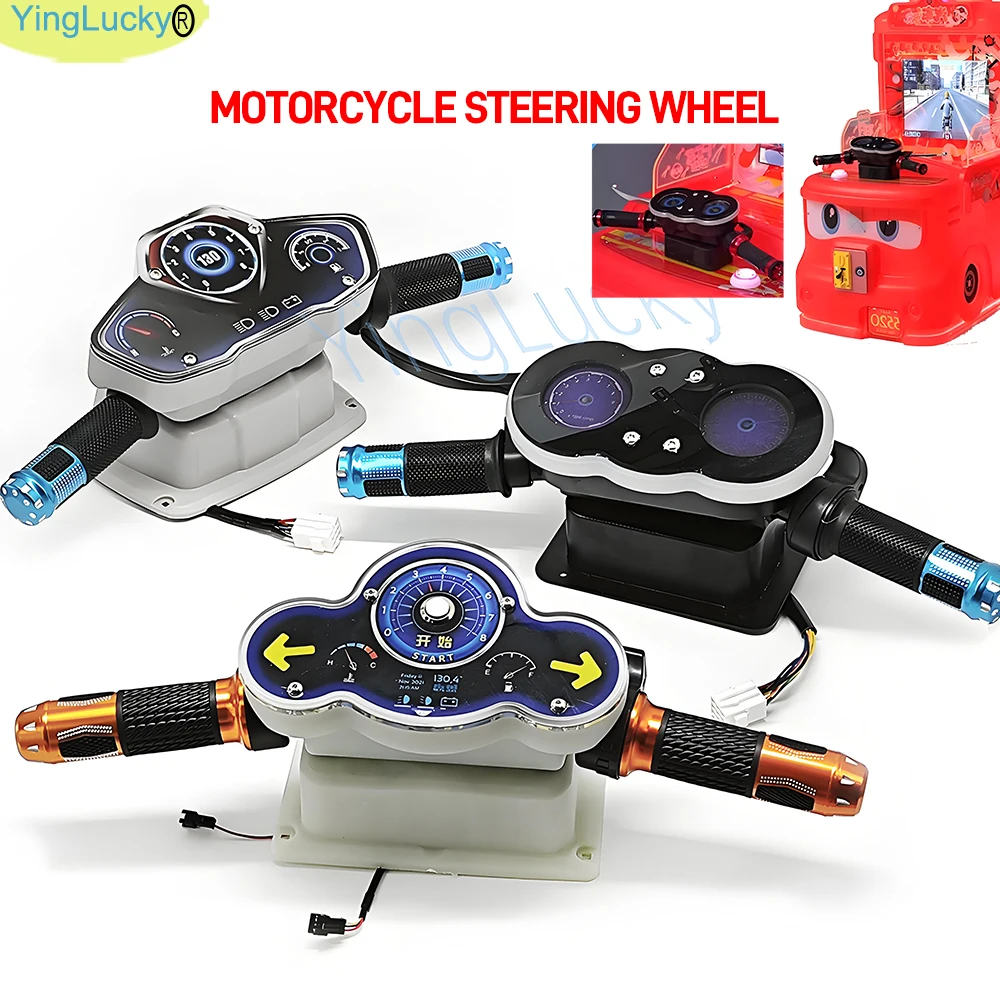 Racing Video Game Machine Super Motorcycle Steering Wheel