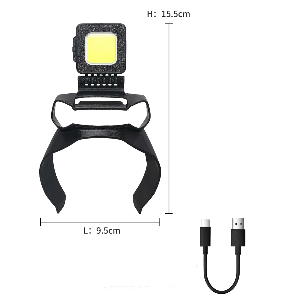 Drone DJI Mavic 3 Classic avec feux LED allumés et protection caméra, éclairage sécurité 2-en-1 en action