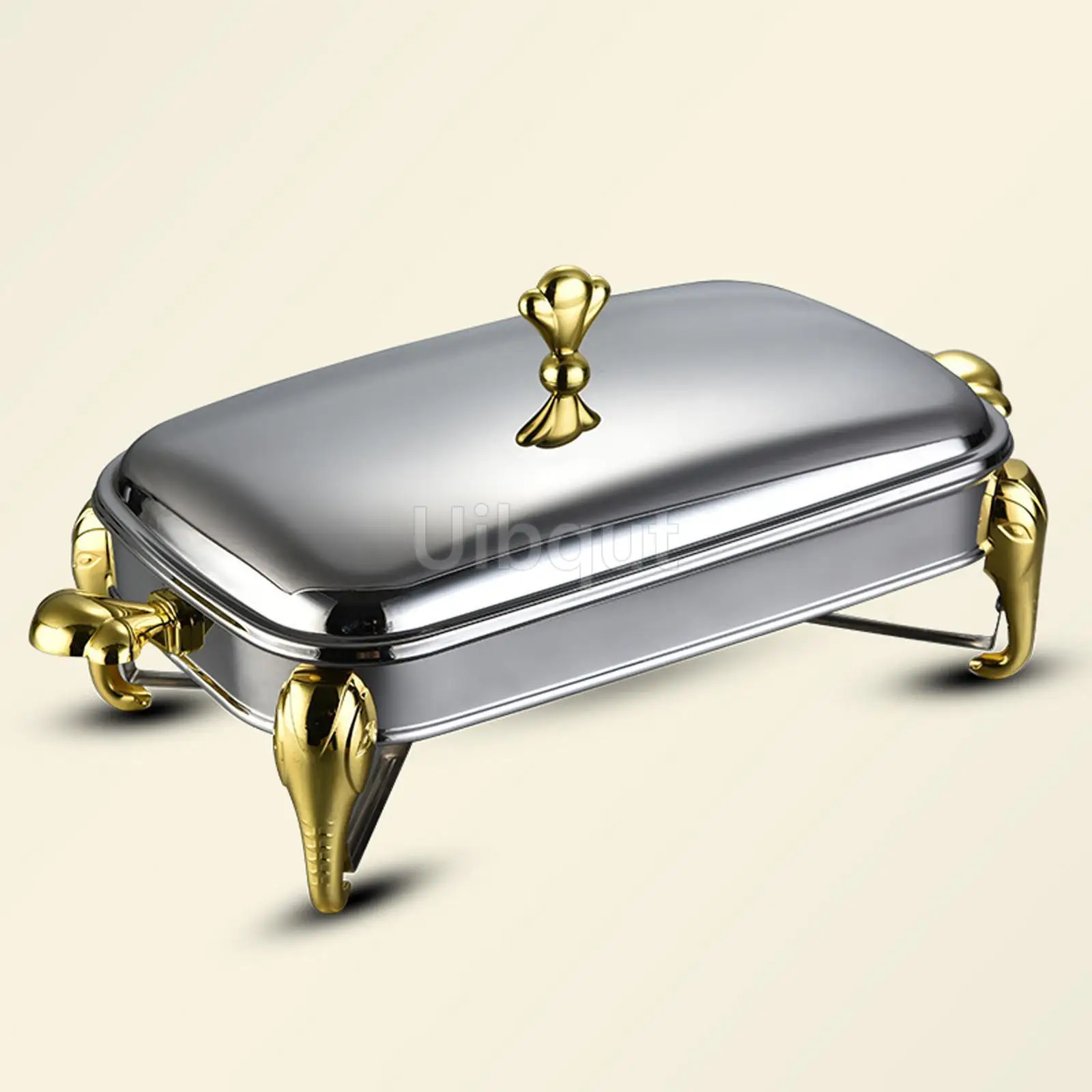 Chafing Dish Buffet Set Serving Dish 2.4L Stainless Steel Buffet Warmer Hot Pot Detachable with Lid Handle for Events Kitchen Chafing Dish Buffet Set Serving Dish 2.4L Stainless Steel Buffet Warmer Hot Pot Detachable with Lid Handle for Events Kitchen