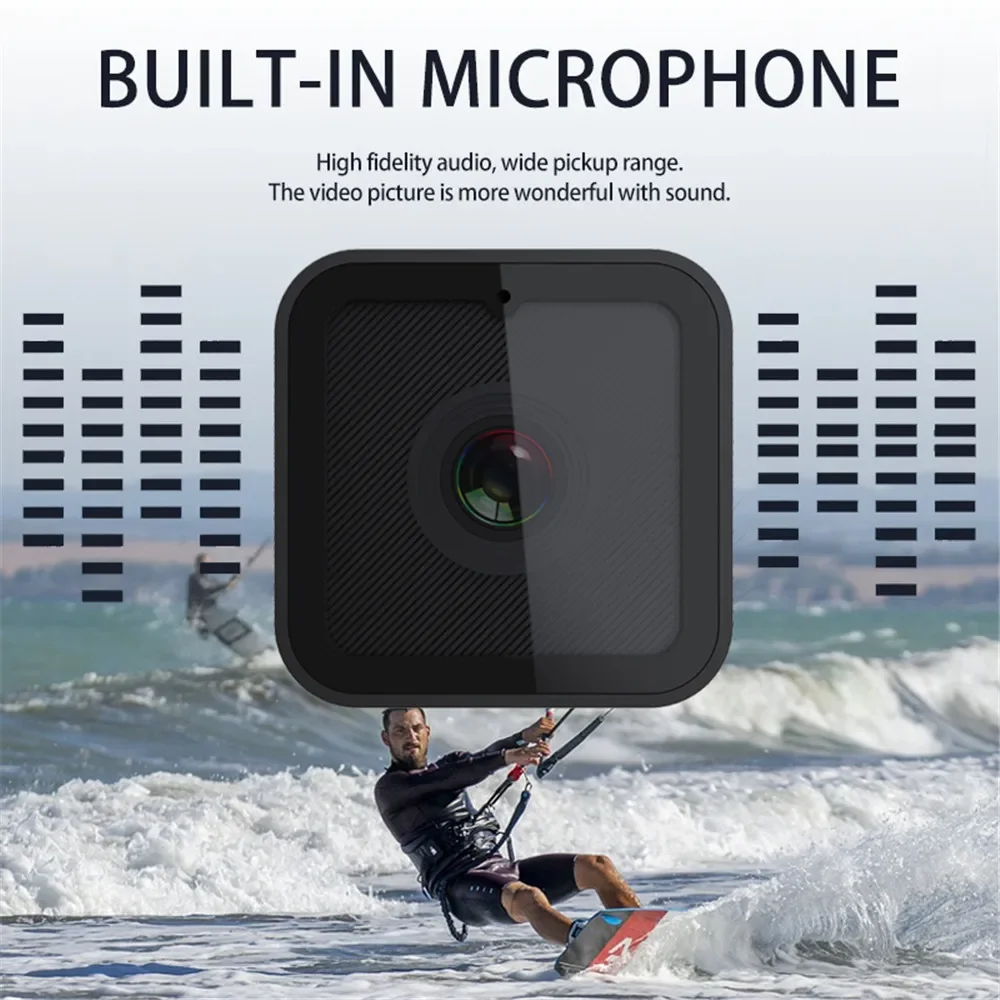 Full HD 1080P 2025 Sports DV Go Pro Action WiFi Sports Camera Underwater Waterproof Outdoor Travel Video Recording CMOS Hot Sale 4