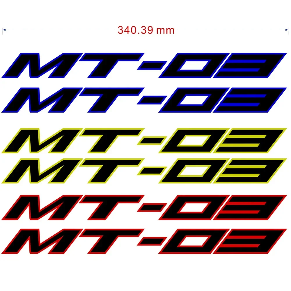 Stickers Motorcycle MT 03 For YAMAHA MT-03 MT03 MT 03 Wheels Rims Tank Pad Helmet Decal Stripes Wheel Rim 2017 2018 2019 2020