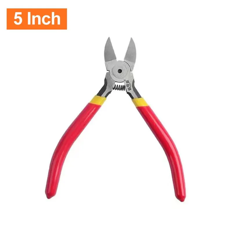 5/6/8inch Diagonal Pliers Multi Functional Electrical Wire Cable Cutters Cutting Side Snips Flush Nipper Hand Tools