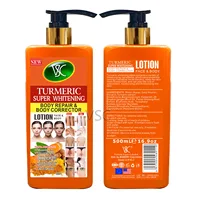 Lotion corporelle à la vitamine C et au curcuma 444 ml, raffermissante, éclaircissante, hydratante, nourrissante, adoucissante pour peaux sèches et rugueuses, crème réparatrice pour le soin du corps. 6