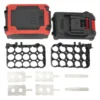 10/15/20 Cores Plastic Li-ion Battery Case Storage Box Shell PCB Charging Board Shell Box Protective Plate Sleeve Power Tool 3