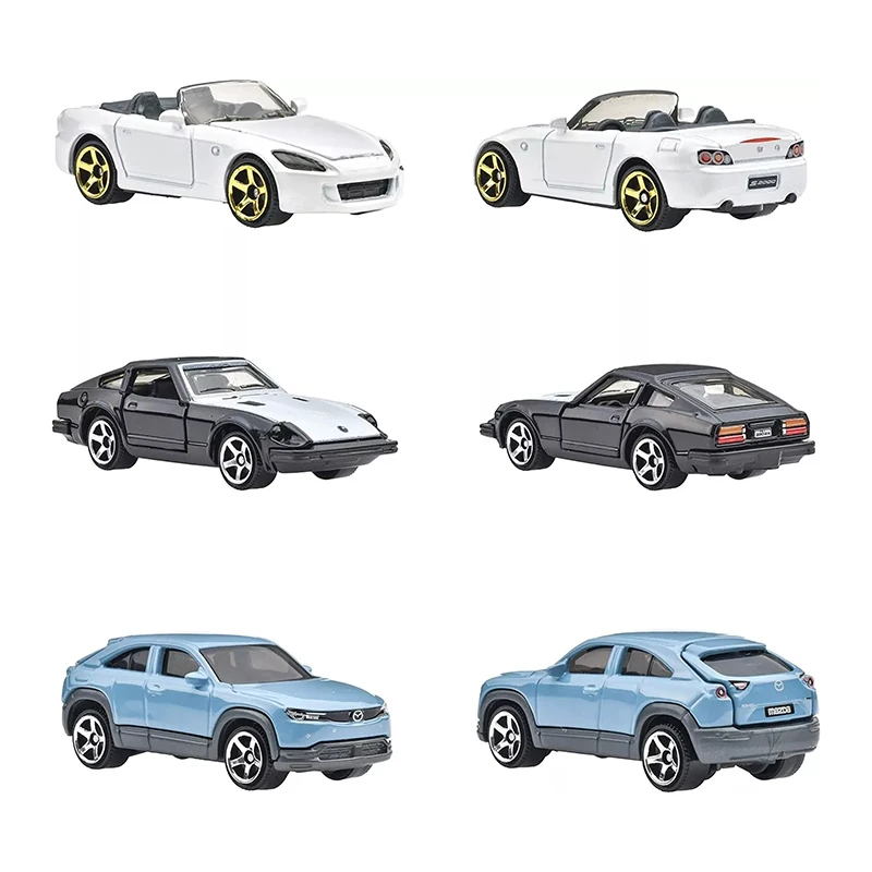バンダイ ミニカー 3点セット 1/64 頭文字D セットVol.3 高橋啓介RX-7(FD3S) & 北条豪NSX(NA1