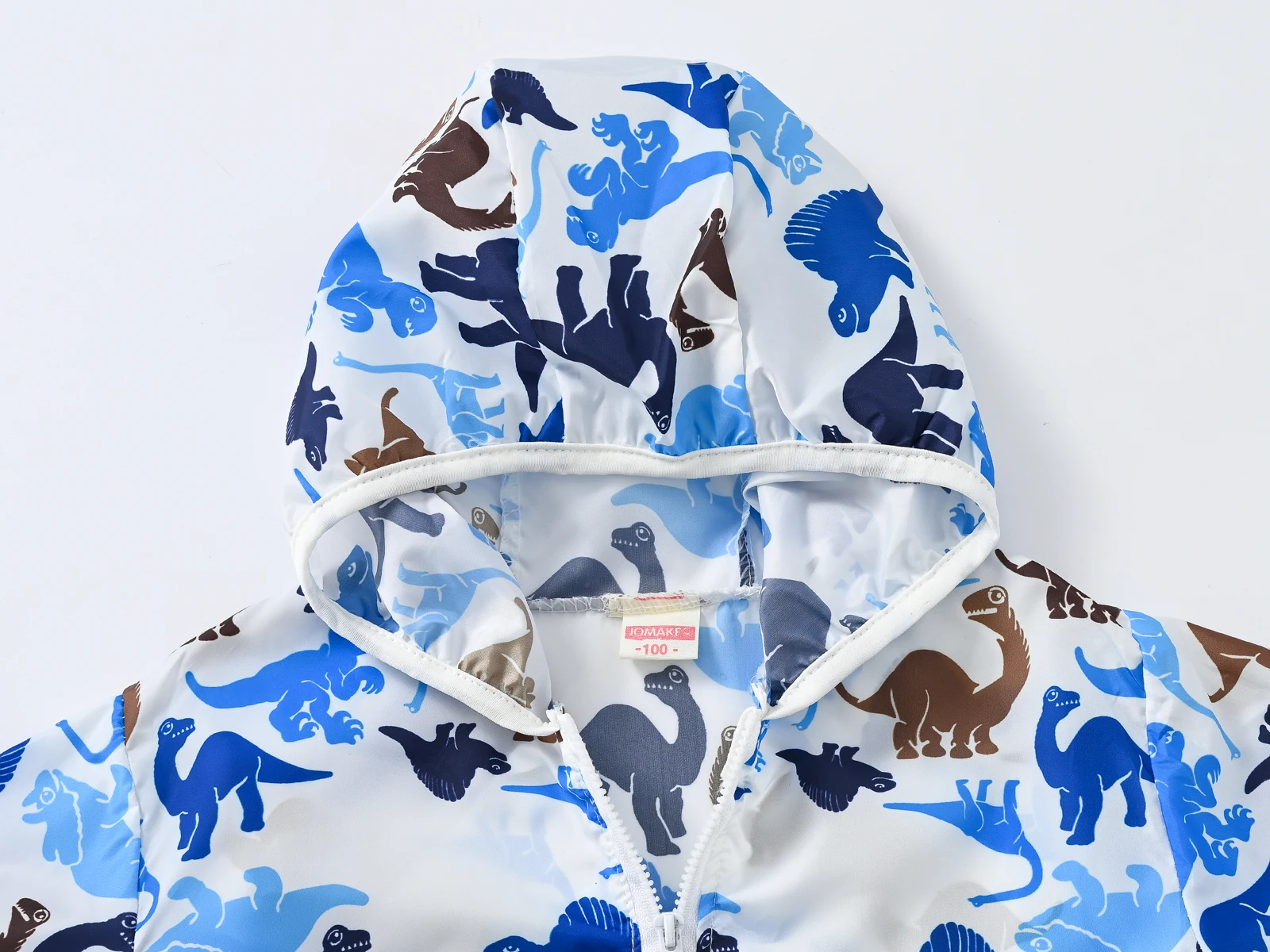 Maglietta con protezione solare leggera per ragazzi e ragazze, adorabile giacca con cappuccio alla moda in versione coreana stampata_voghion.com