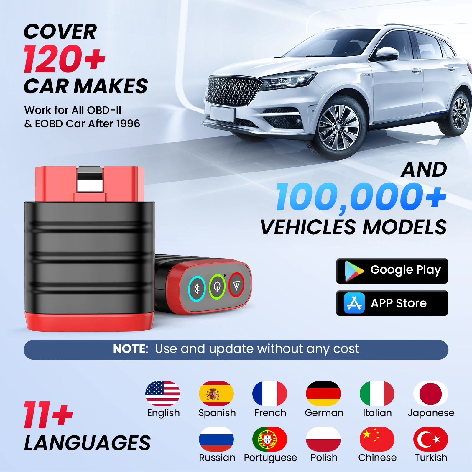 Scanner OBD2 Auto Diagnostica - Lettore Codici Errore In Italiano, Per BMW, VW, Peugeot - Cancellazione DTC - Foto 6