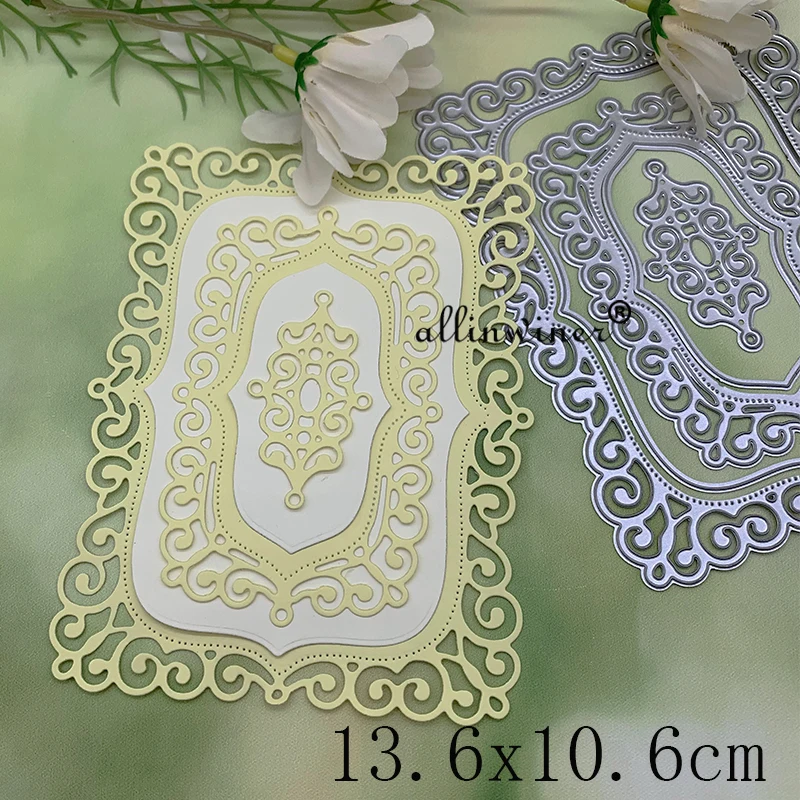 

New Various Frame Series Metal Cutting Dies Stencils For DIY Scrapbooking Decorative Embossing Handcraft Die Cutting Template