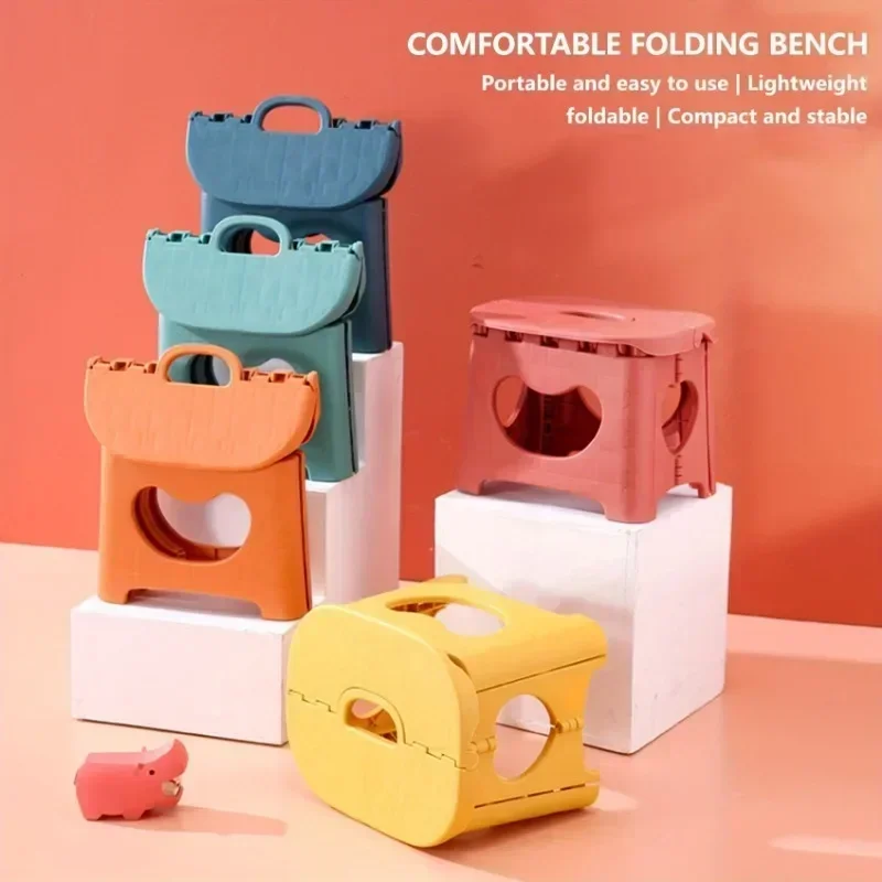 Folding Stool, Outdoor Portable Anti Slip Chair, Camping, Hiking, Fishing Folding Ladder Stool fishing chair