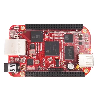 ELEMENT14 BBONE-BLACK-IND-4G BeagleBone Industrial Development Board red 1