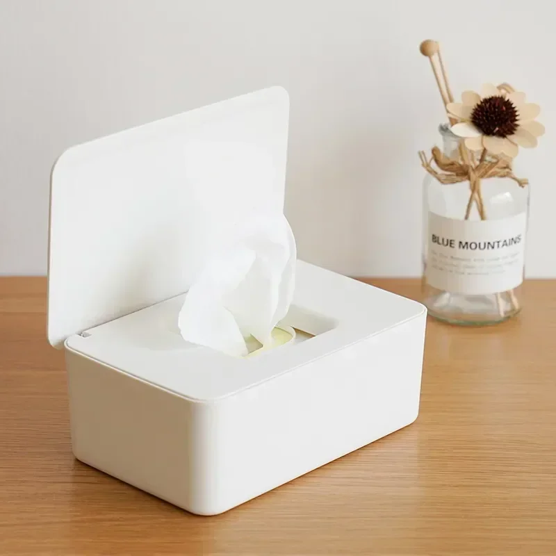 

Case Napkin Container Box Wipes Wet Holder Paper Wet Wipes Dry Storage Box Holder Tissue Tissue Box Dispenser